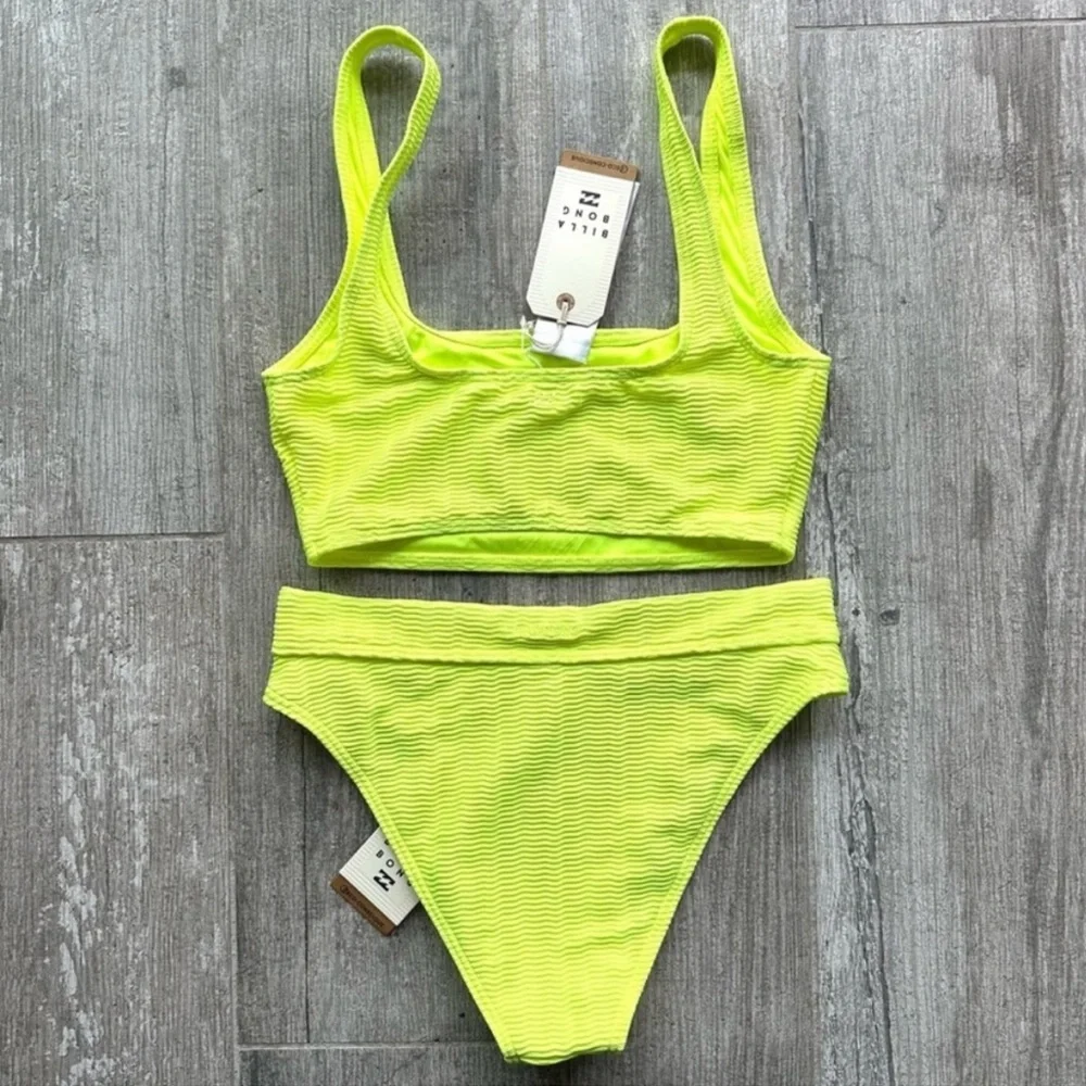 🔥🔥BILLABONG - WAVE TRIP CROP TANK MAUI BIKINI SET🔥🔥 - Picture 8 of 11